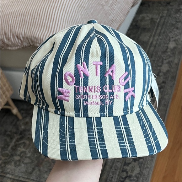 Anthropologie Accessories - Anthropologie Striped Montauk Coney Island Hat